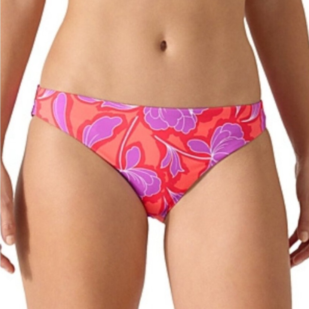 Tommy Bahama Palm Modern Blissful Blooms Hipster Bikini Bottom - Small - New